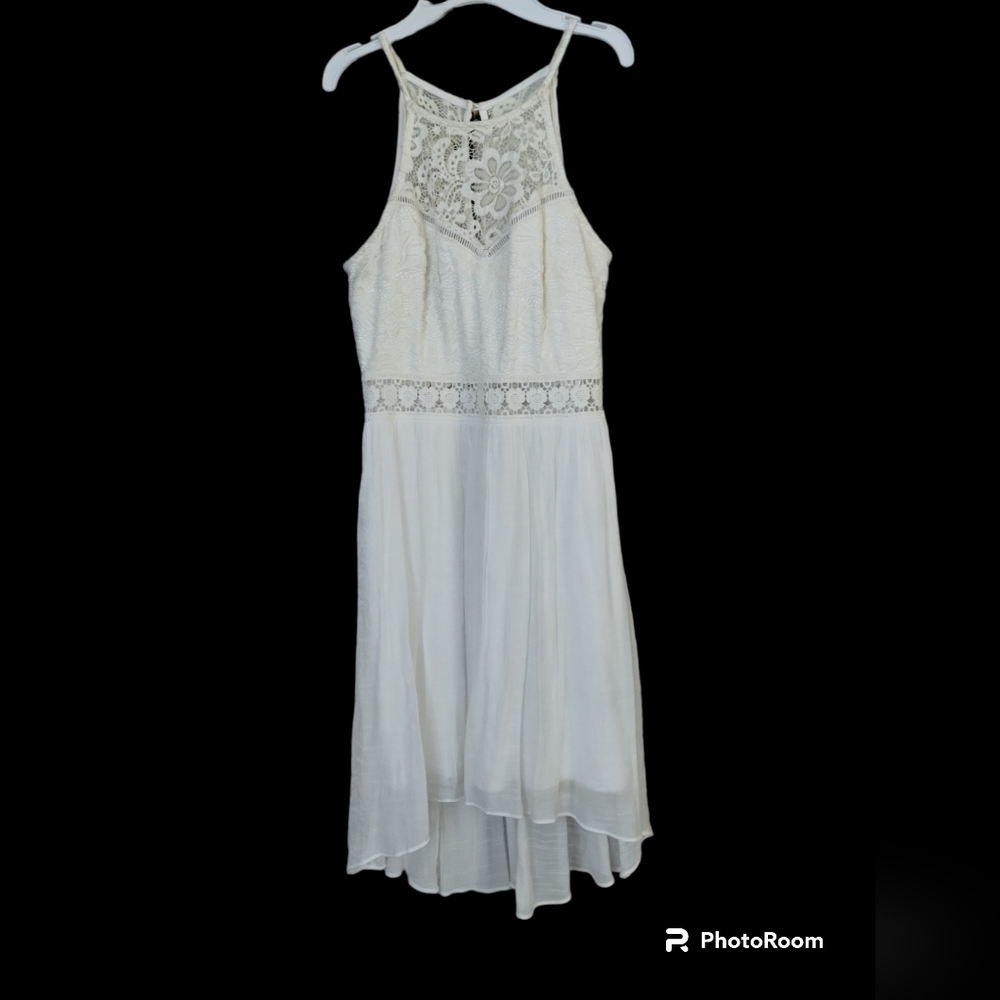 By & By White/Cream dress Size 7